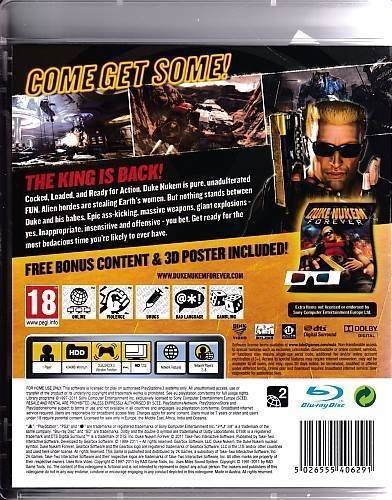 Duke Nukem Forever (Dukes Kick Ass Edition) - PS3 (B Grade) (Genbrug)
